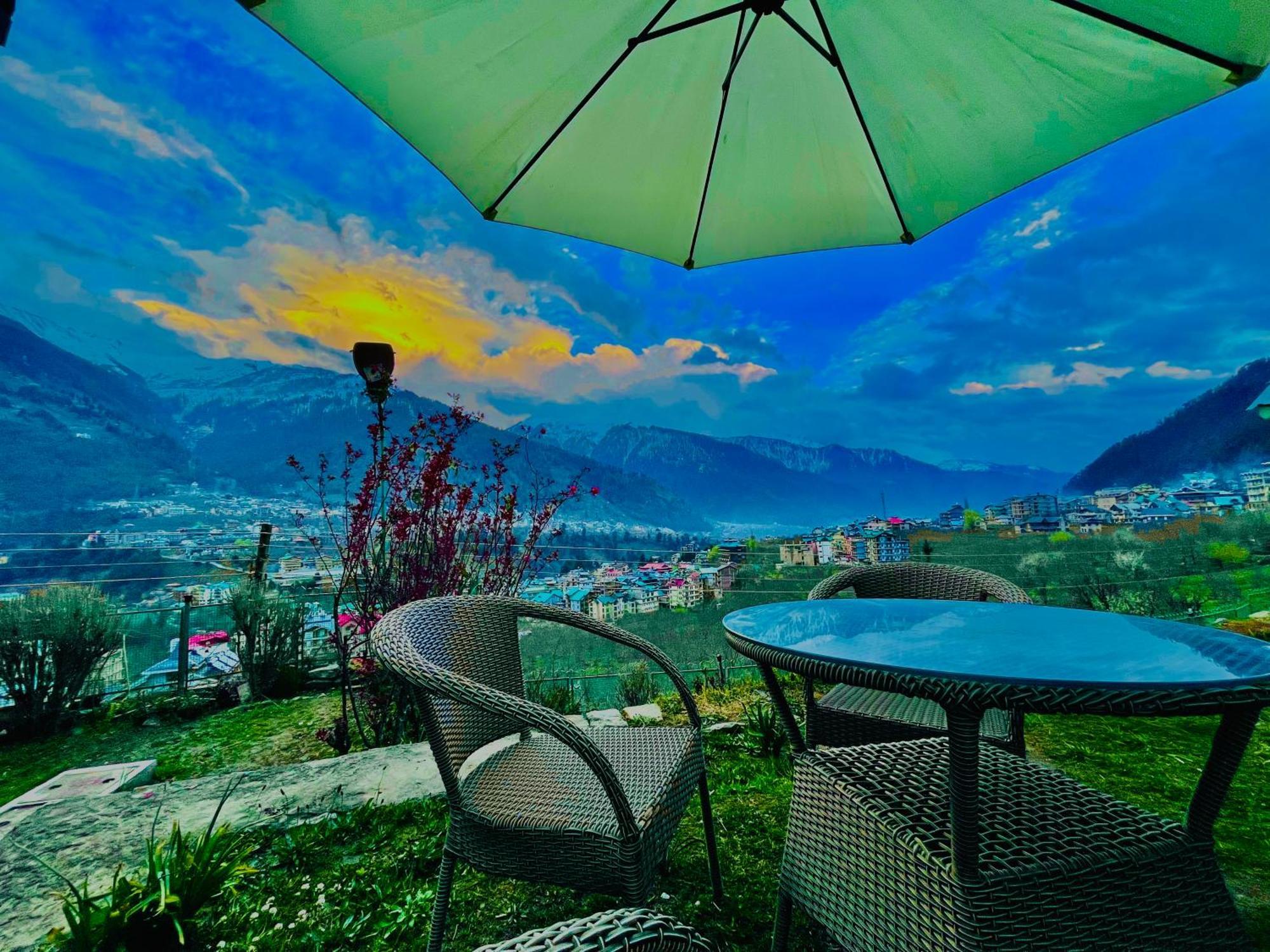 Himalayan River Mountain View 2 Bedrooms Cottage, Manali Exteriér fotografie