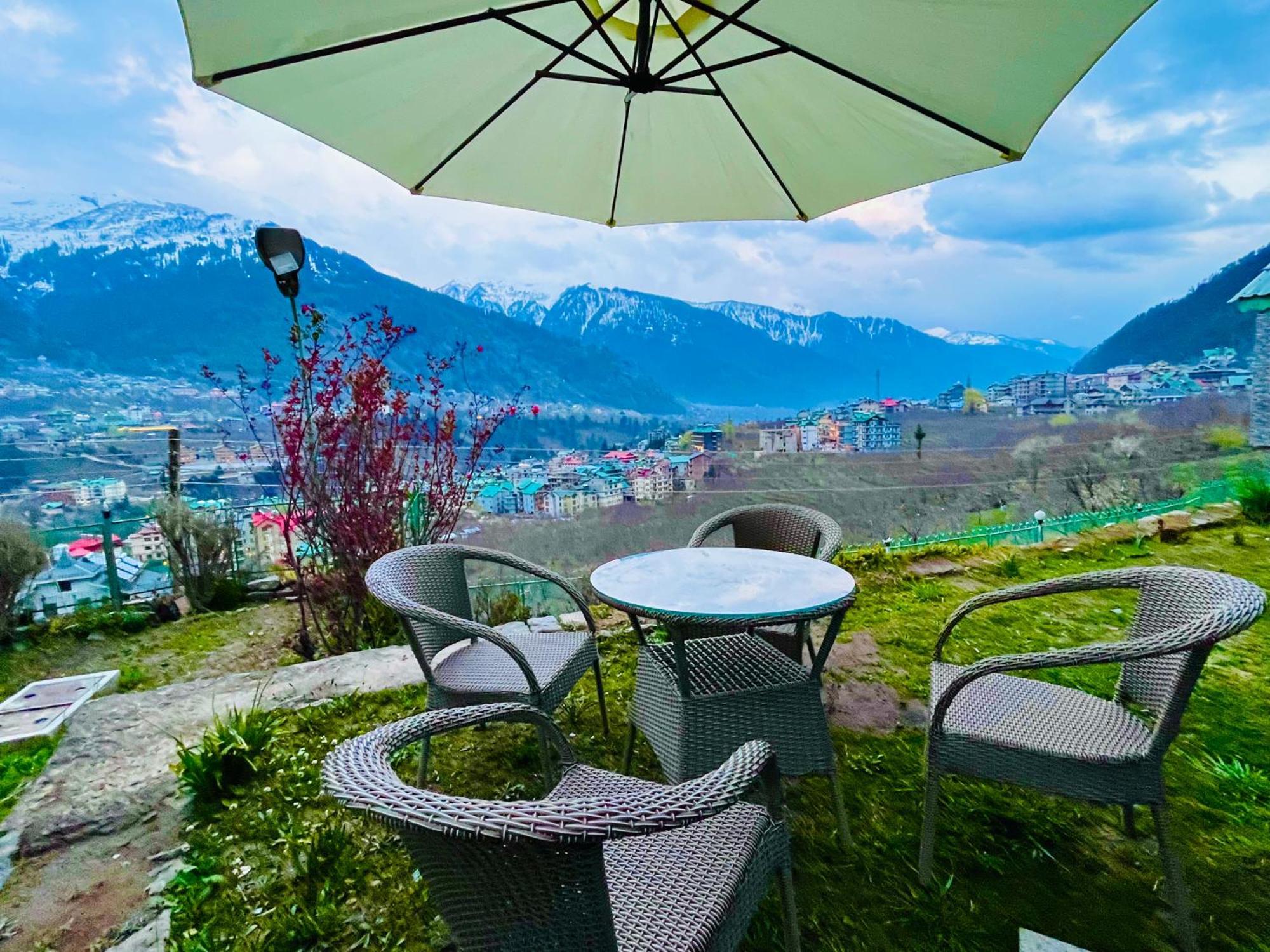 Himalayan River Mountain View 2 Bedrooms Cottage, Manali Exteriér fotografie