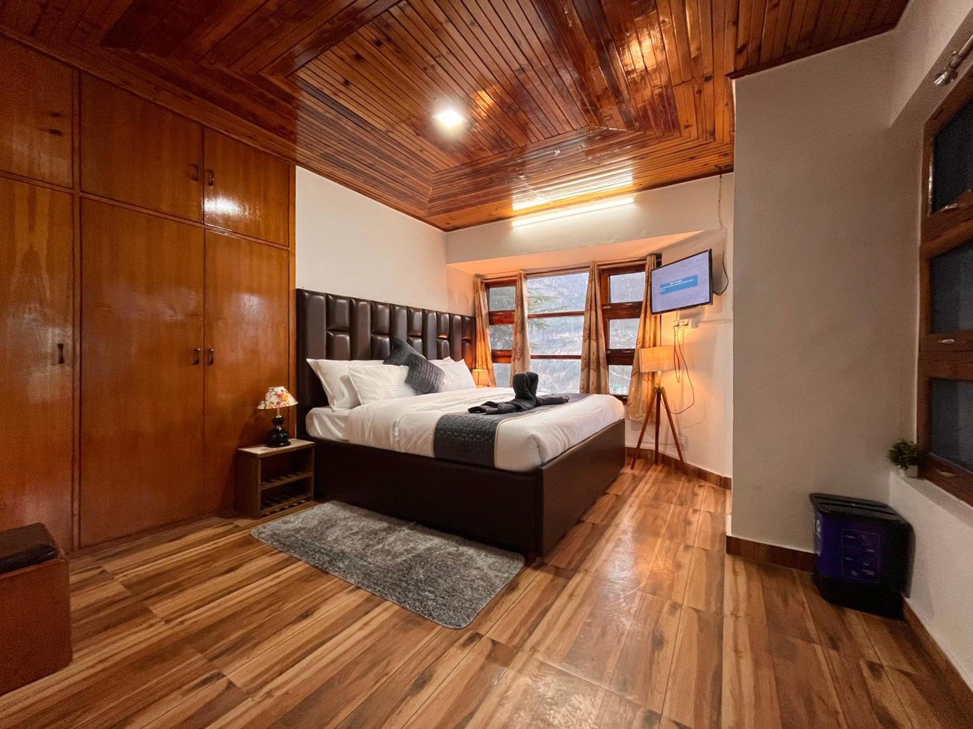 Himalayan River Mountain View 2 Bedrooms Cottage, Manali Exteriér fotografie