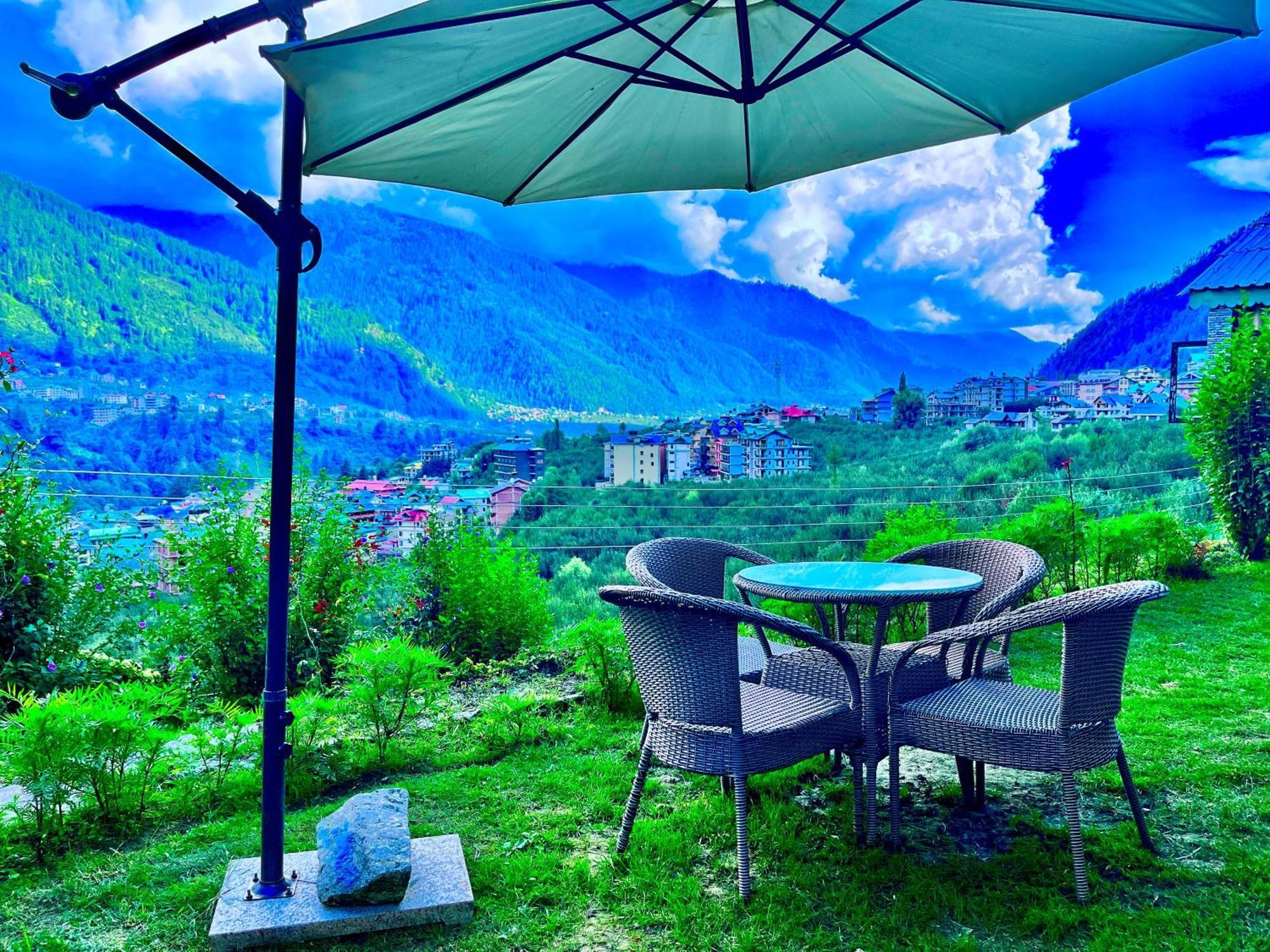 Himalayan River Mountain View 2 Bedrooms Cottage, Manali Exteriér fotografie