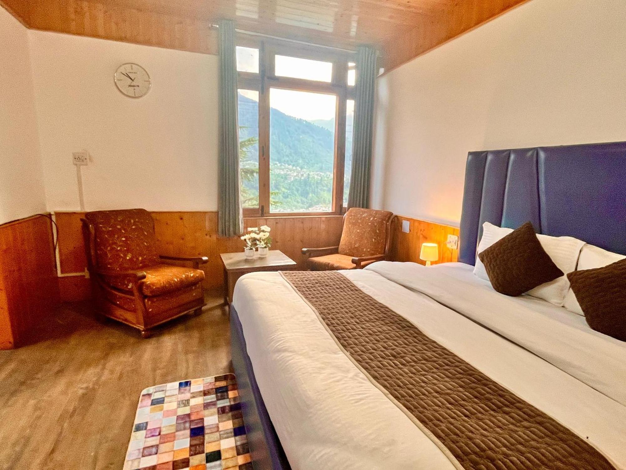 Himalayan River Mountain View 2 Bedrooms Cottage, Manali Exteriér fotografie