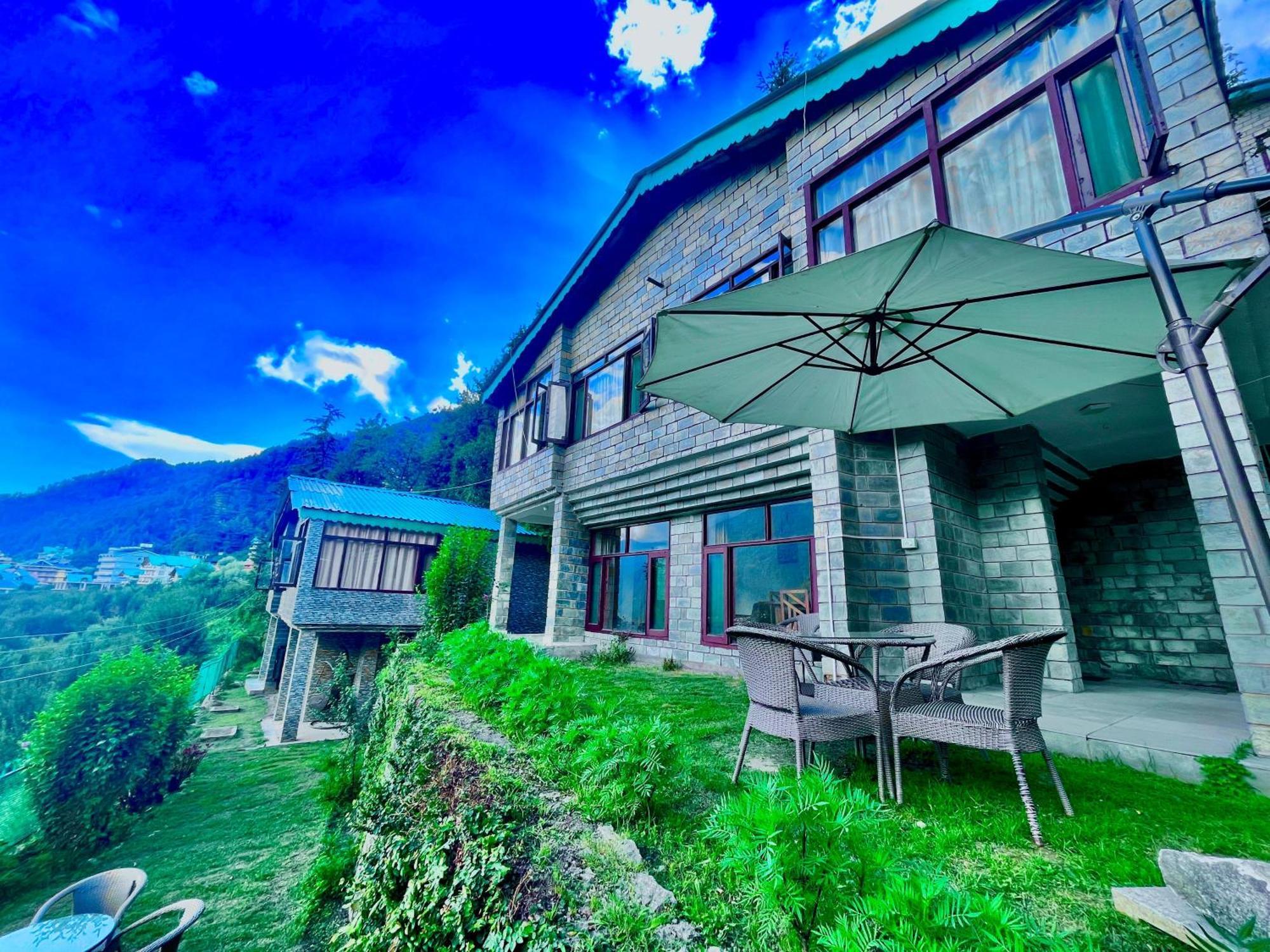 Himalayan River Mountain View 2 Bedrooms Cottage, Manali Exteriér fotografie