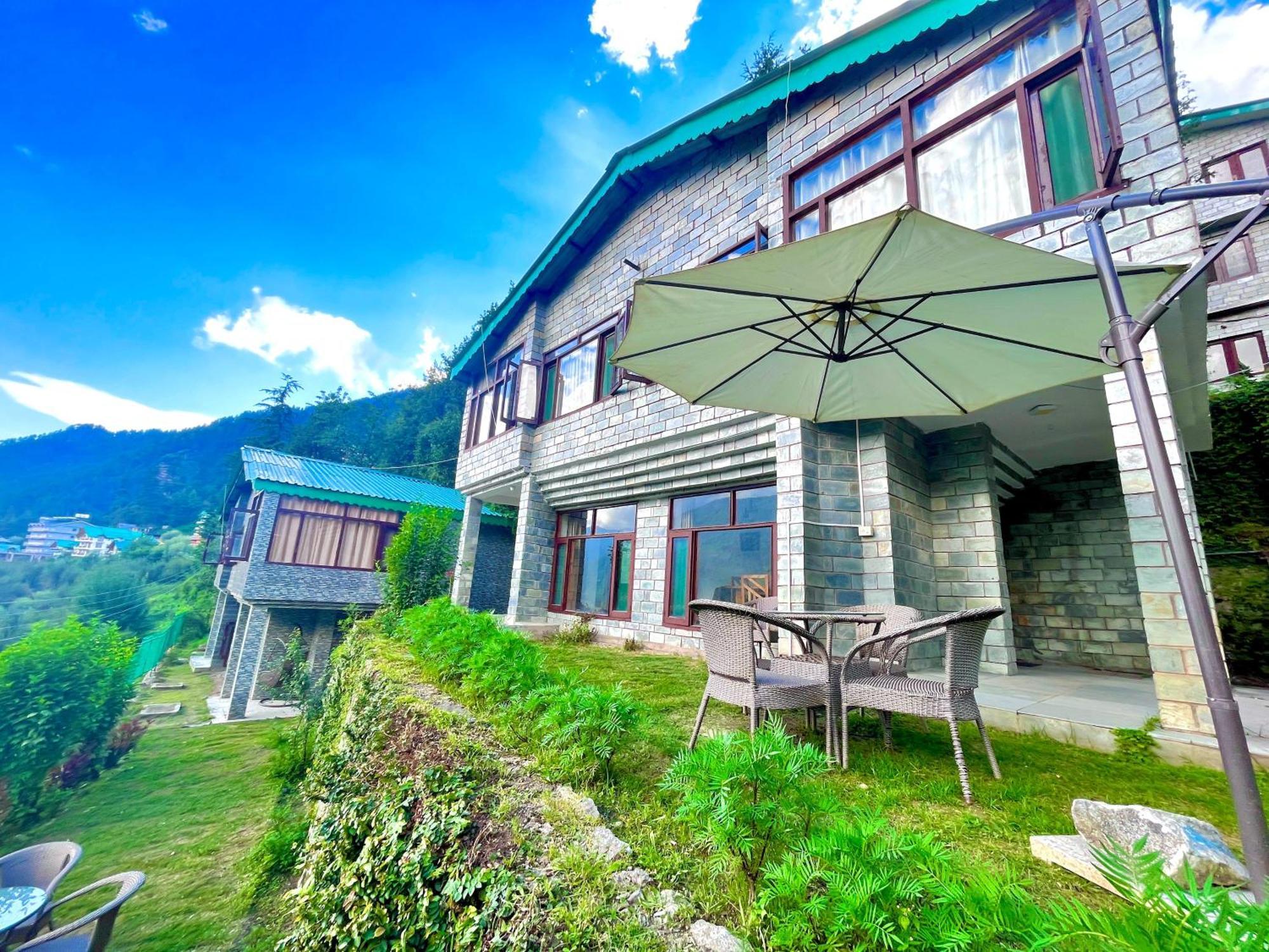 Himalayan River Mountain View 2 Bedrooms Cottage, Manali Exteriér fotografie