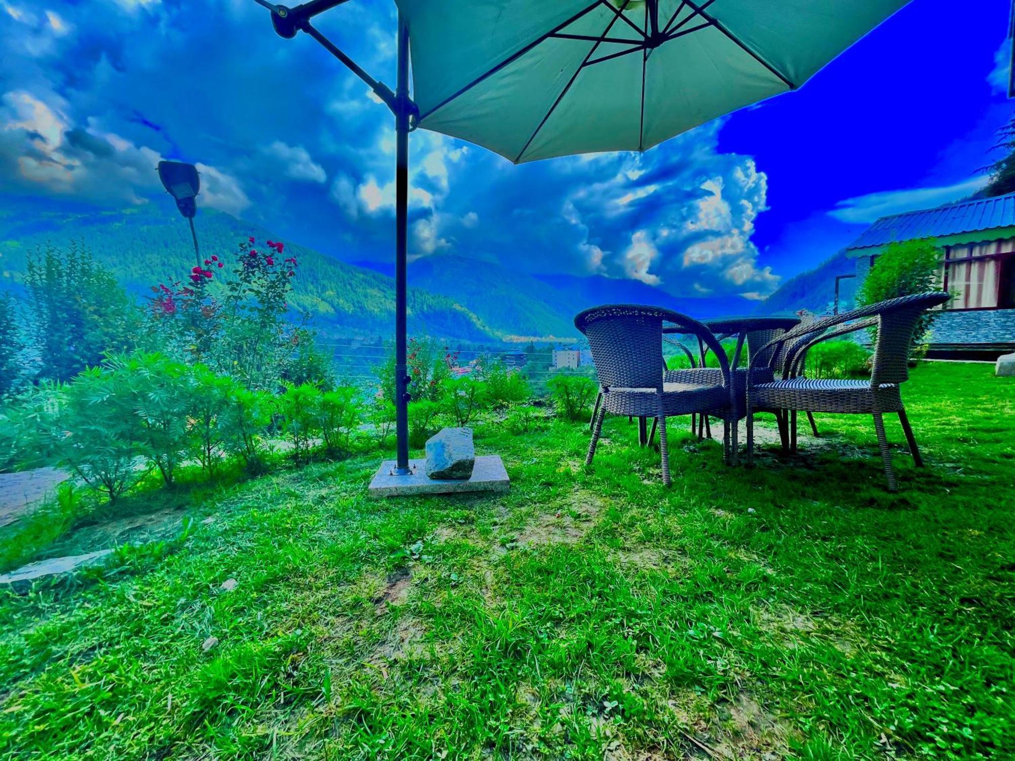 Himalayan River Mountain View 2 Bedrooms Cottage, Manali Exteriér fotografie