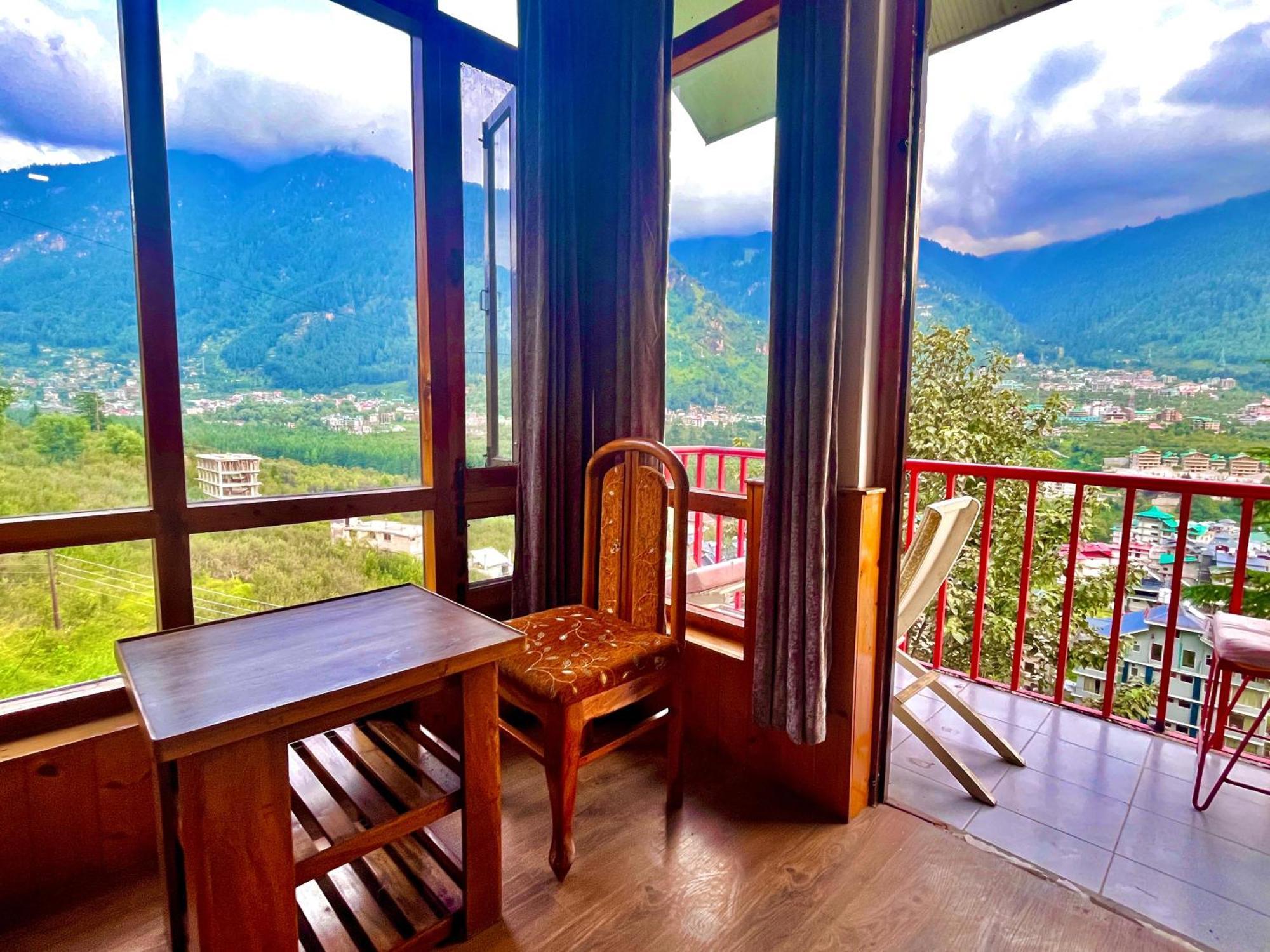 Himalayan River Mountain View 2 Bedrooms Cottage, Manali Exteriér fotografie